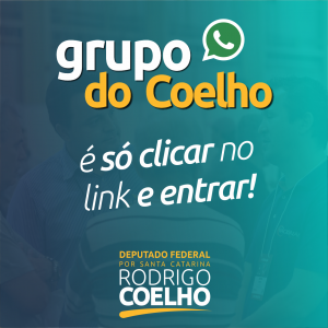 RODRIGO COELHO CRIA GRUPO DE WHATSAPP